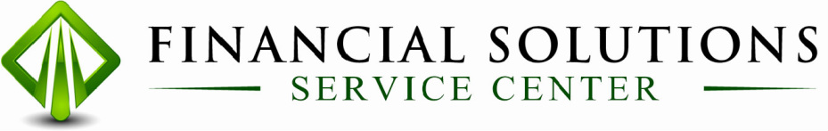 Financial Solutions Service Center